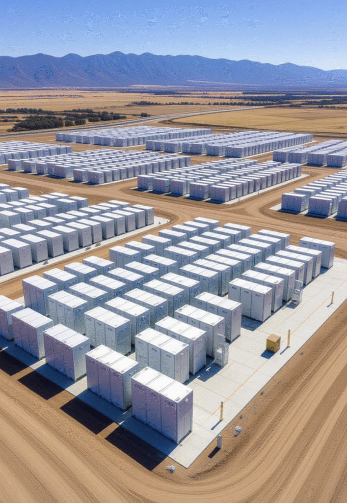 Tesla Q4 launch plans 2025 Megapack energy storage site